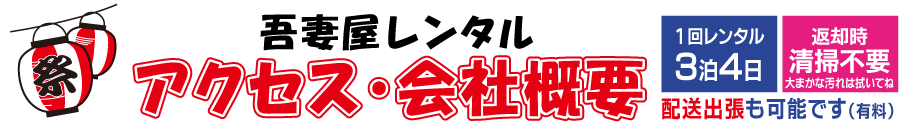 吾妻屋燃料部アクセス・会社概要