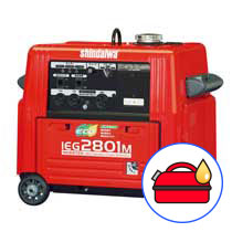 発電機　ガソリン