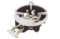 鋳物コンロ　4重